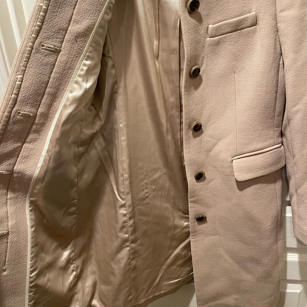 J. Crew Women's Cream Trench Coat - Picture 6 of 6